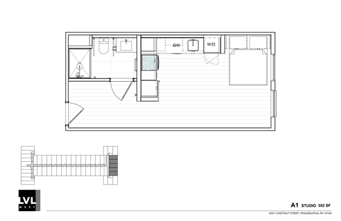 a floor plan of a small floorplan of a house